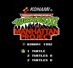 Teenage Mutant Ninja Turtles III: The Manhattan Project - скриншот 1