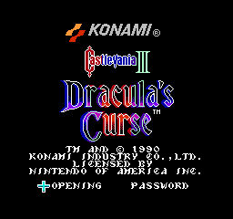 Castlevania III: Dracula's Curse